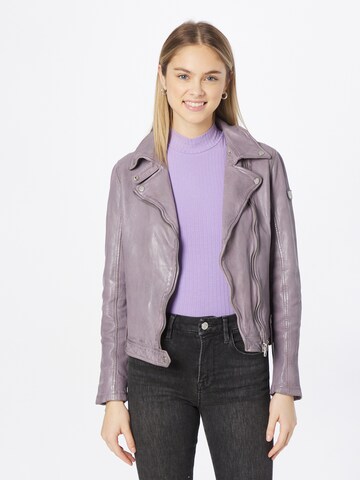 Veste mi-saison 'Faye' Gipsy by Mauritius en violet : devant
