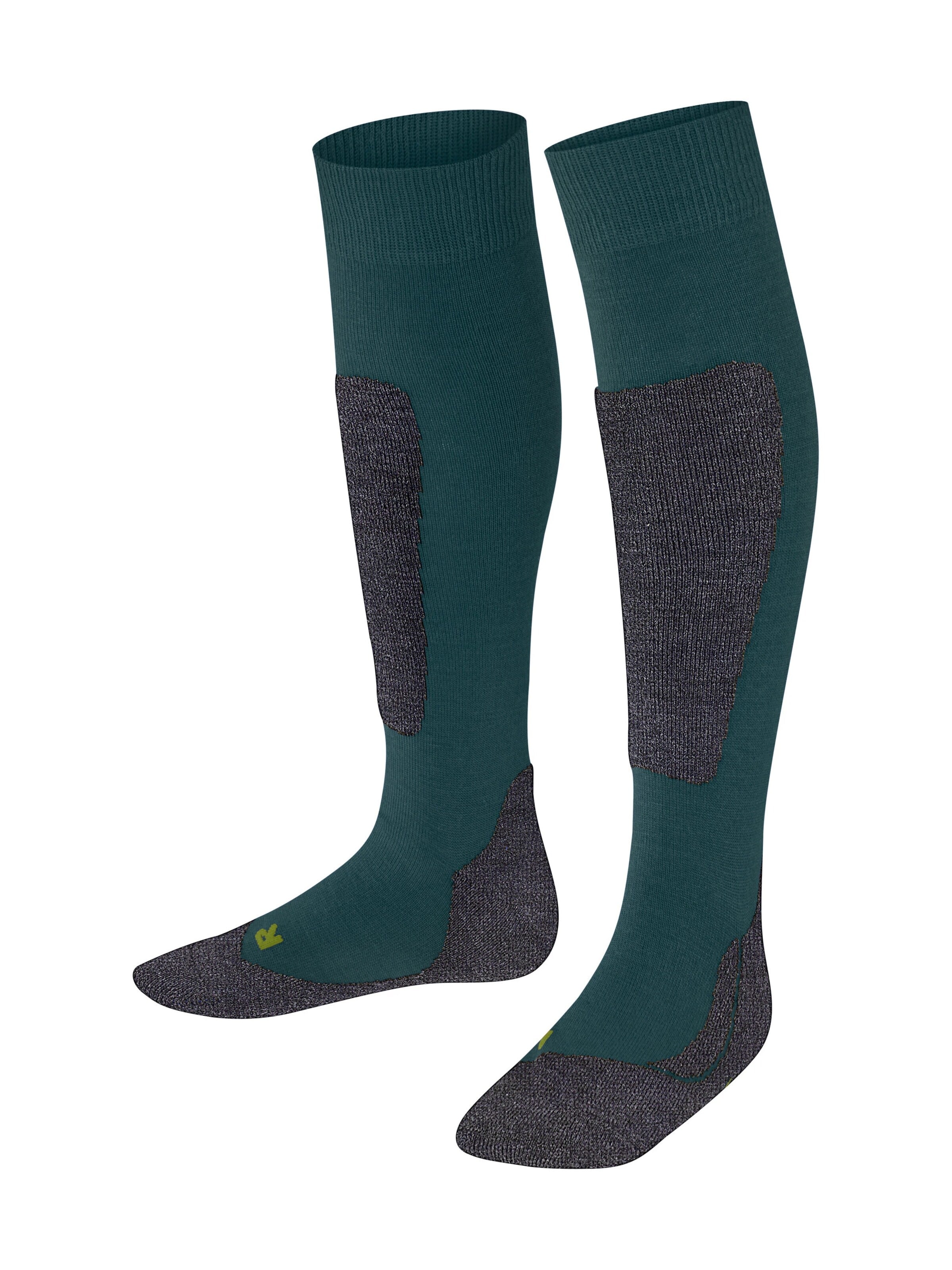 FALKE Socken 'Active Ski'‌ in Grün: Vorderseite