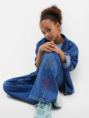 Wide leg Jeans 'Star' di Desigual in blu