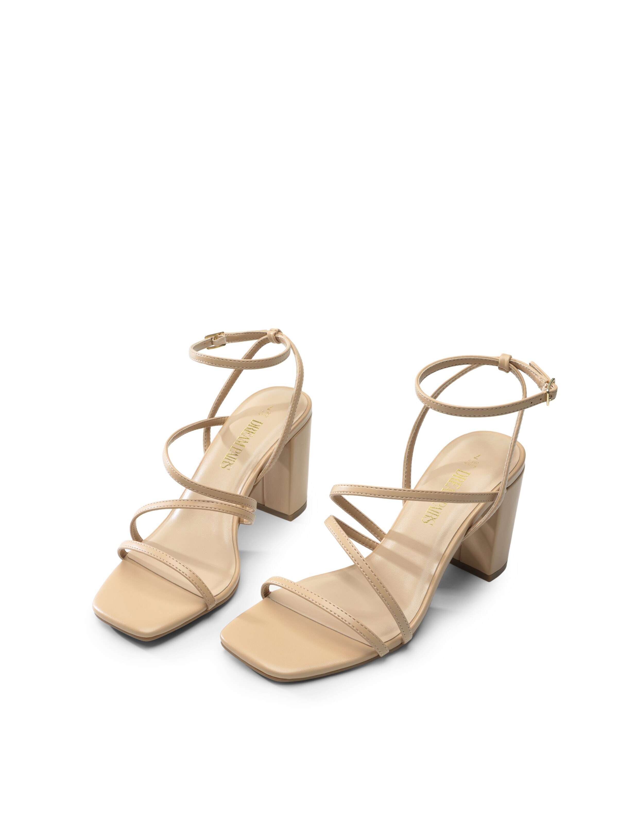 Dream Pairs Strap Sandals in Beige