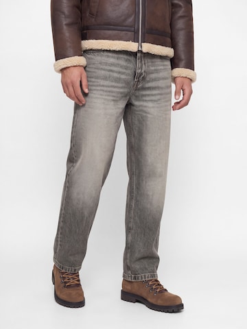 JACK & JONES - regular Vaquero en gris: frente