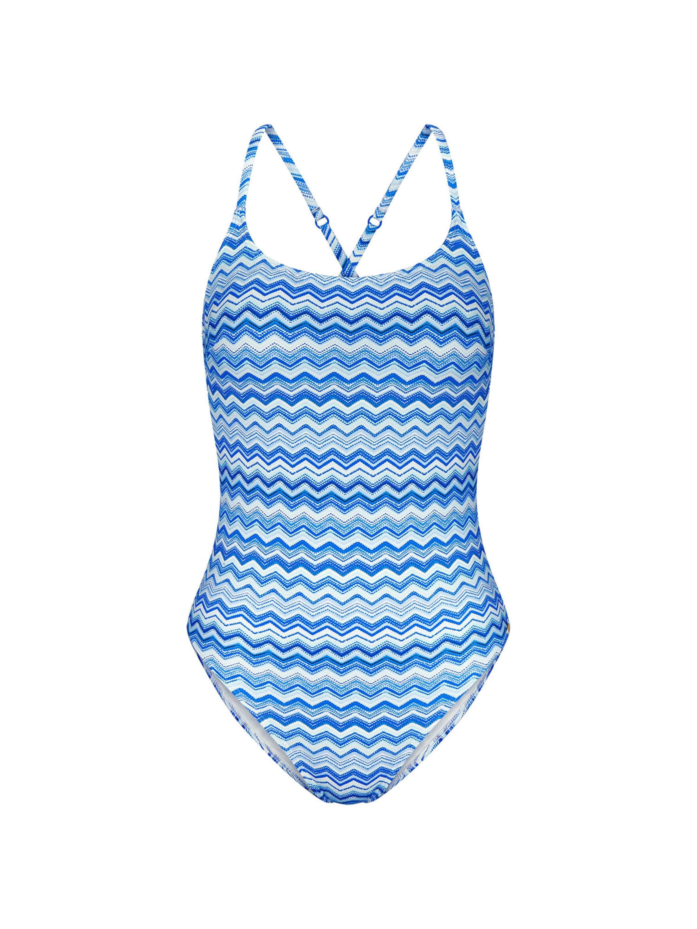 TRIUMPH Badpak ' Red Label Mix & Match Summer ' in Blauw: voorkant