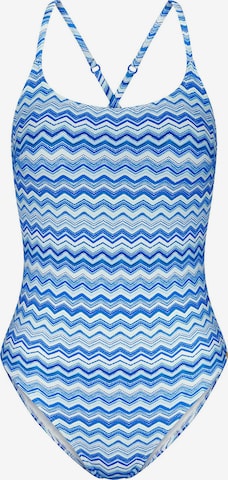 TRIUMPH Badeanzug ' Red Label Mix & Match Summer ' in Blau: Vorderseite