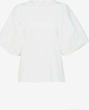 SELECTED FEMME Blouse 'Adrianna' in Wit: voorkant