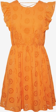 VERO MODA - Vestido de verano 'Naima' en naranja: frente