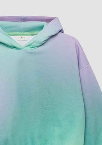 s.Oliver Sweatshirt in Groen