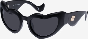 juoda LE SPECS Akiniai nuo saulės 'Fast Love': priekis