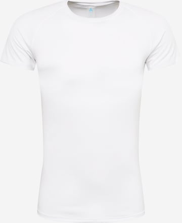 T-Shirt fonctionnel ODLO en blanc : devant