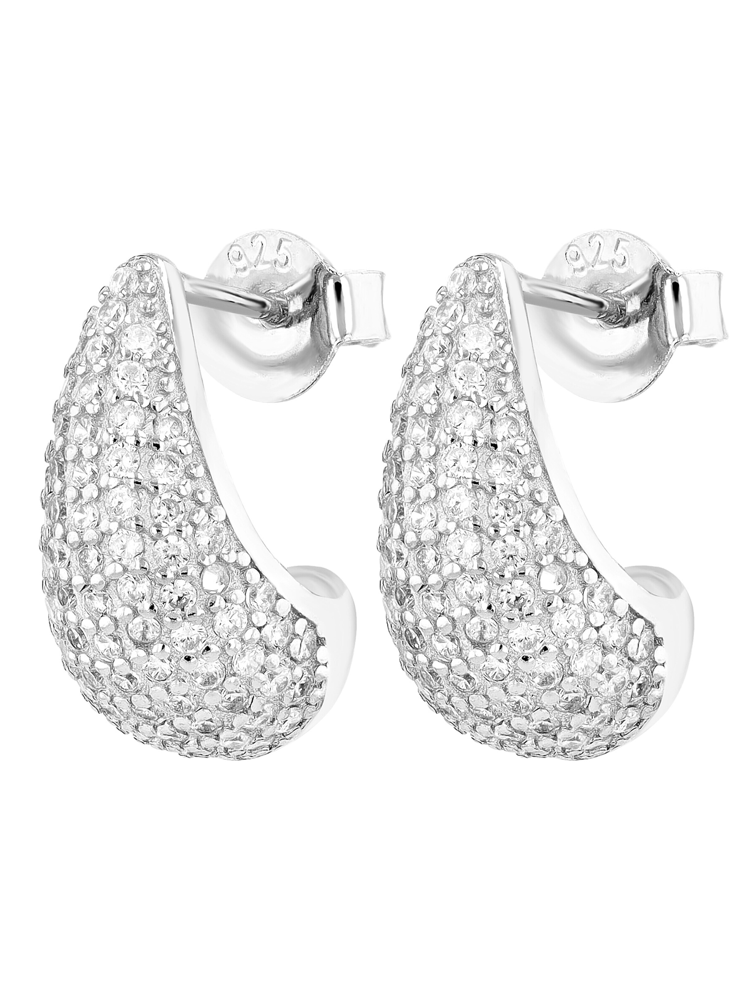 Akzent Earrings 'vergoldet' in Silver