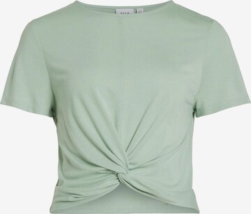 VILA Shirt 'VIMOONEY' in Green: front