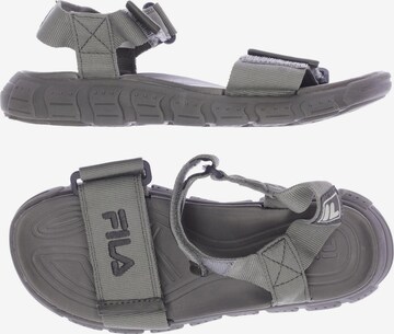 FILA Sandals & Slippers in 40 in Green: front