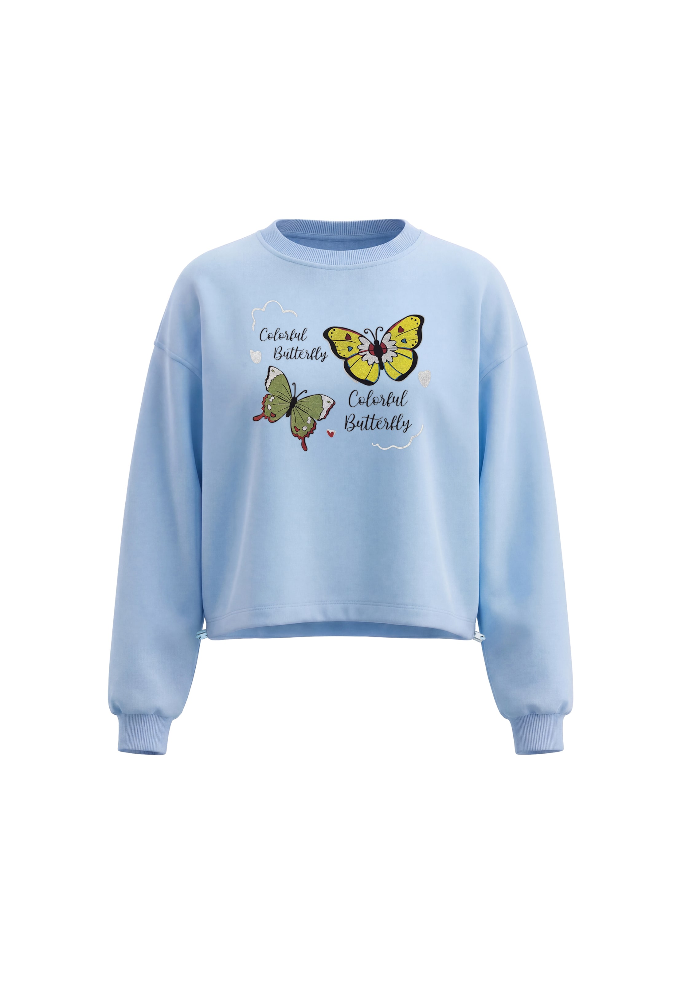 Sweat-shirt MYMO en bleu : devant