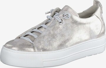 Sneaker bassa di Paul Green in argento: frontale