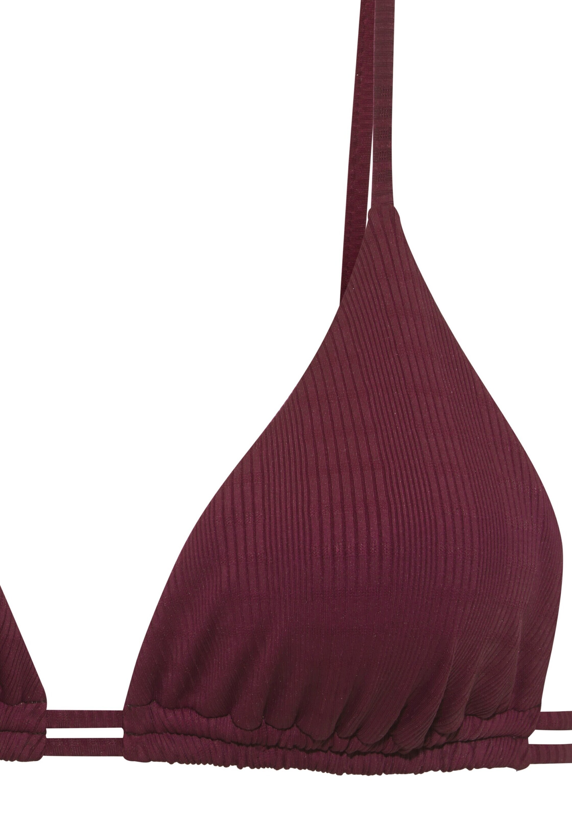 Copenhagen Studios Kolmio Bikinitoppi värissä punainen