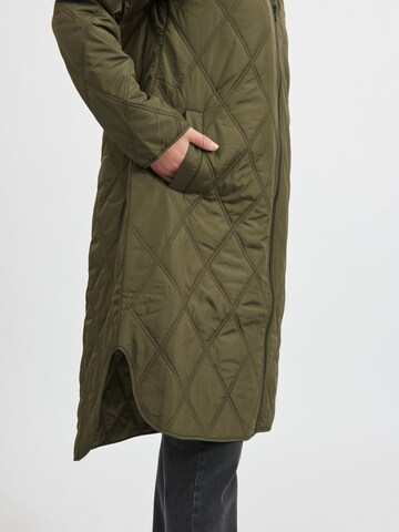 VILA Přechodný kabát 'QUILA' – zelená