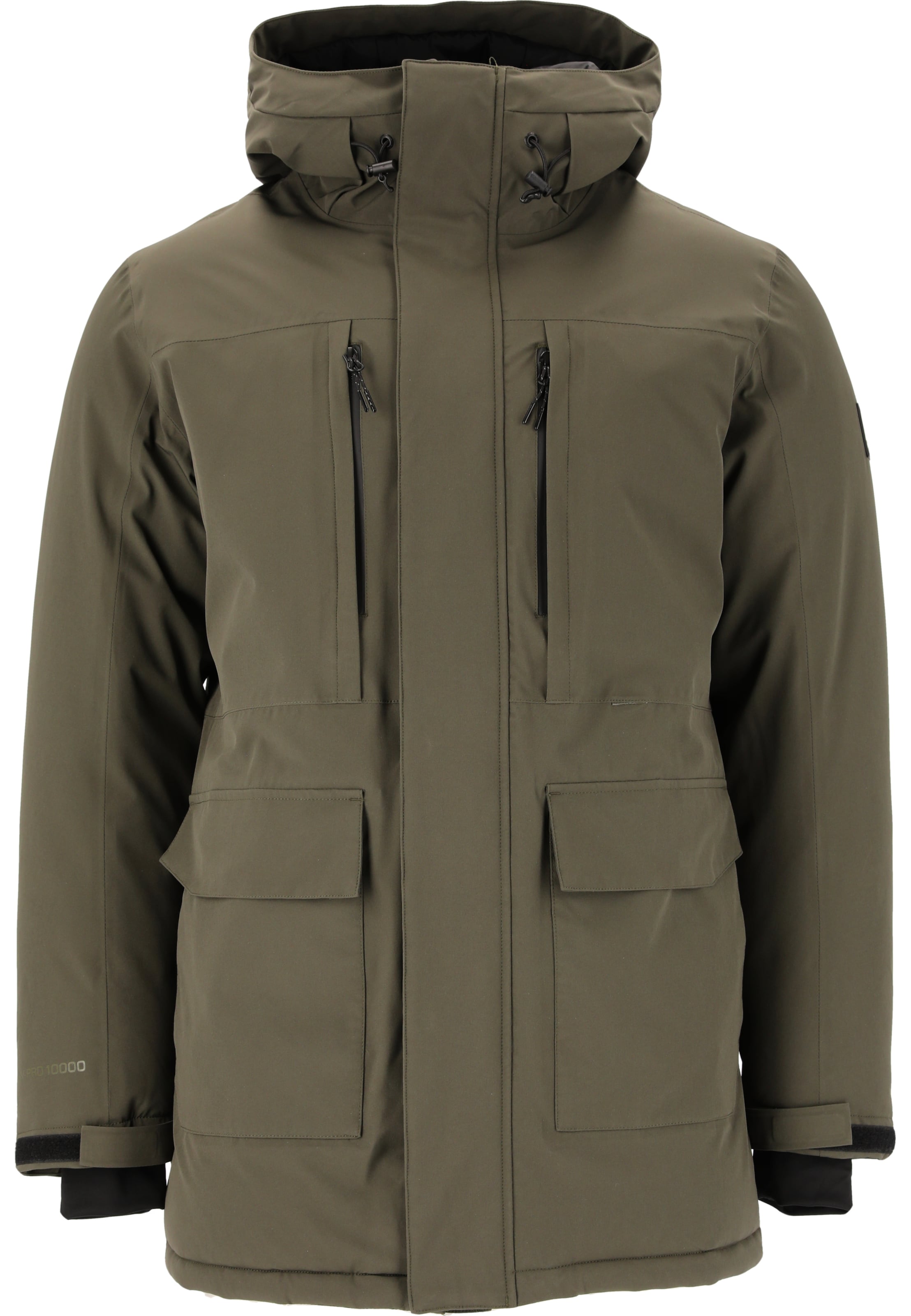 Whistler Outdoorjas 'Bluff' in Zwart: voorkant