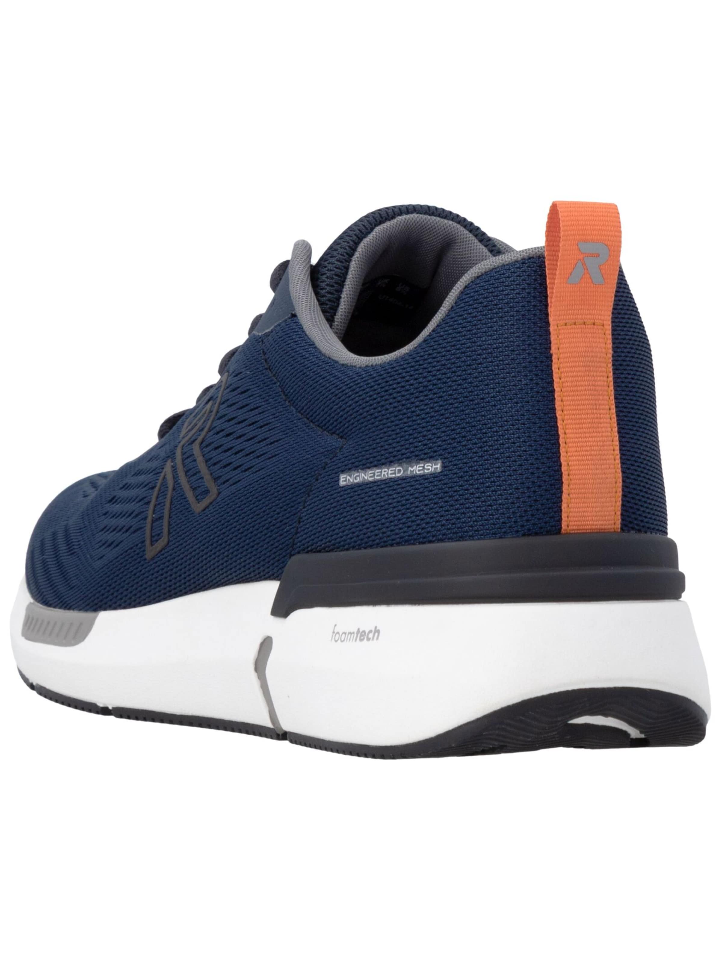 Baskets basses Rieker en bleu