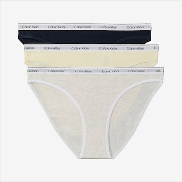 Slip Calvin Klein Underwear en bleu : devant