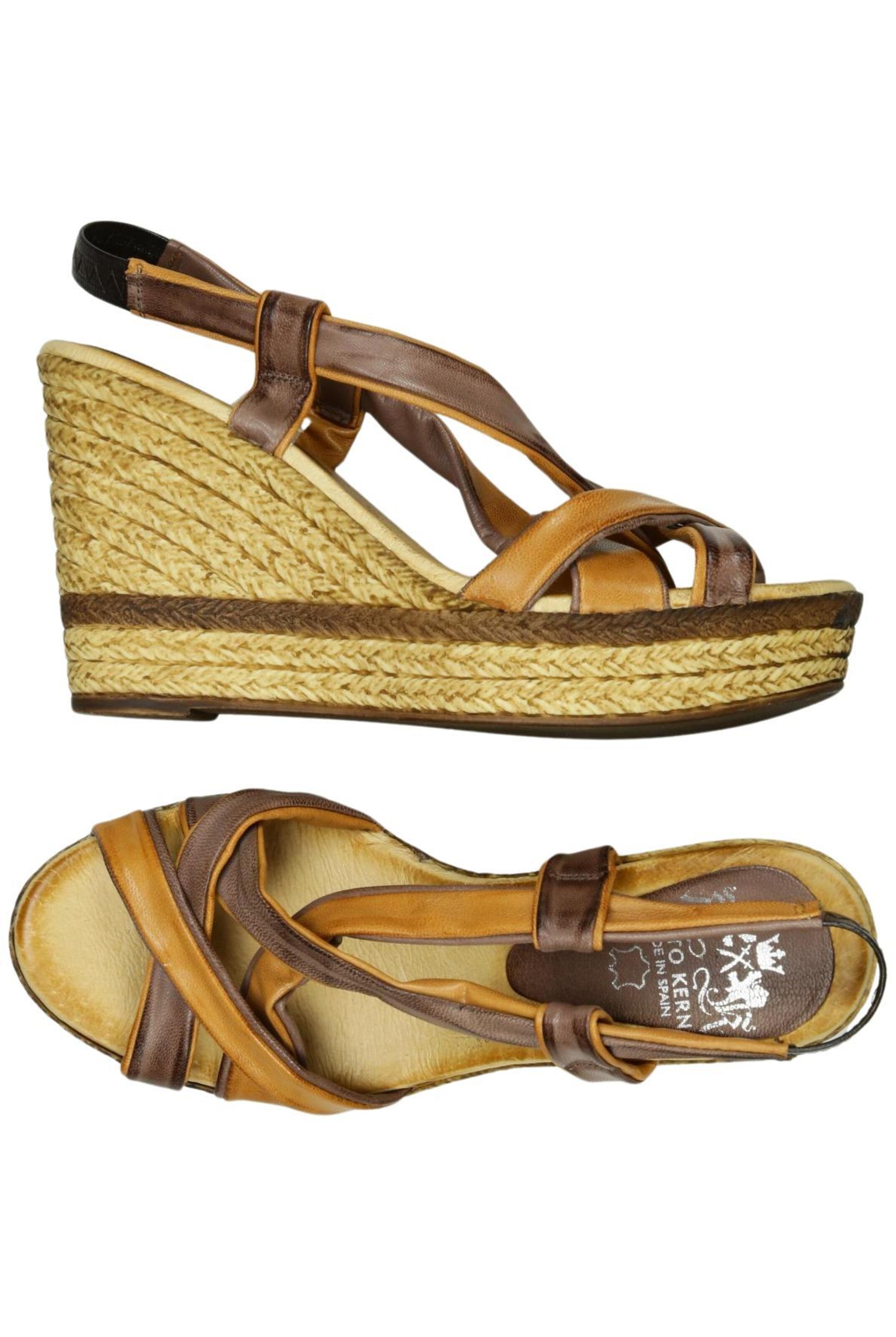 OTTO KERN Sandals & High-Heeled Sandals in 38 in Brown: front