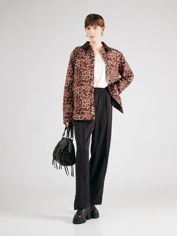 juoda VERO MODA Standartinis Kelnės 'VMLOLA'