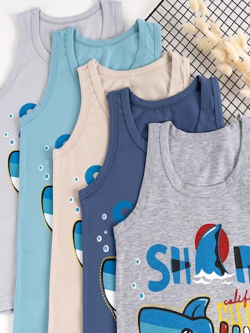 LOREZA - Camiseta térmica 'Jungen Unterhemden Shark' en Mezcla de colores