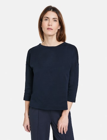 GERRY WEBER T-Shirt (GOTS) in Blau: predná strana