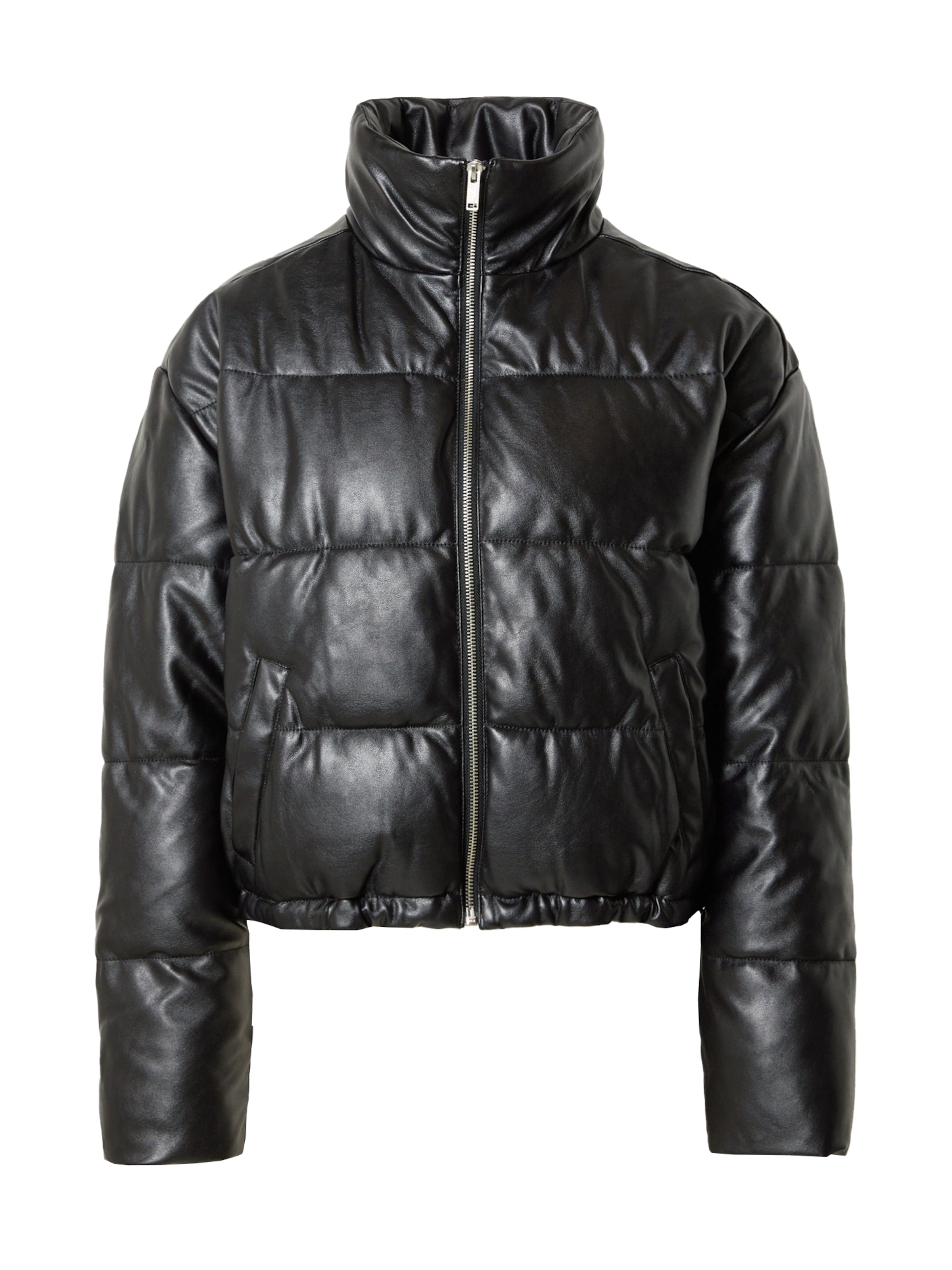 HOLLISTER Kevad-sügisjope, värv must: eest vaates