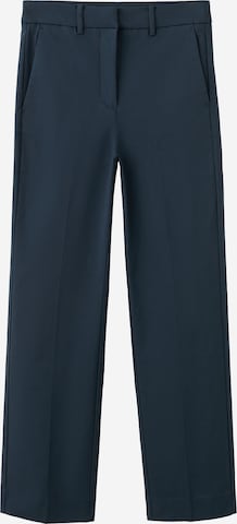 Regular Pantalon à plis 'NEWCOLA' MANGO en bleu : devant