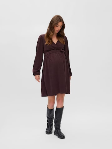 Robe 'MLBrooke' MAMALICIOUS en marron