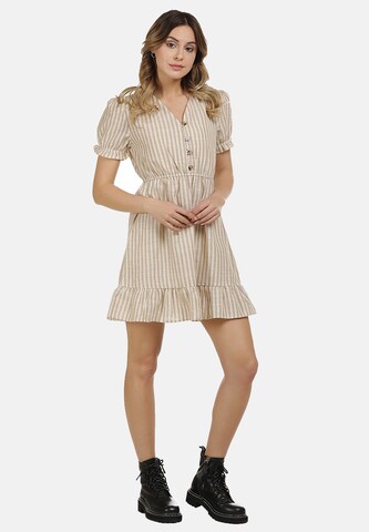 DreiMaster Vintage Kleid in Beige