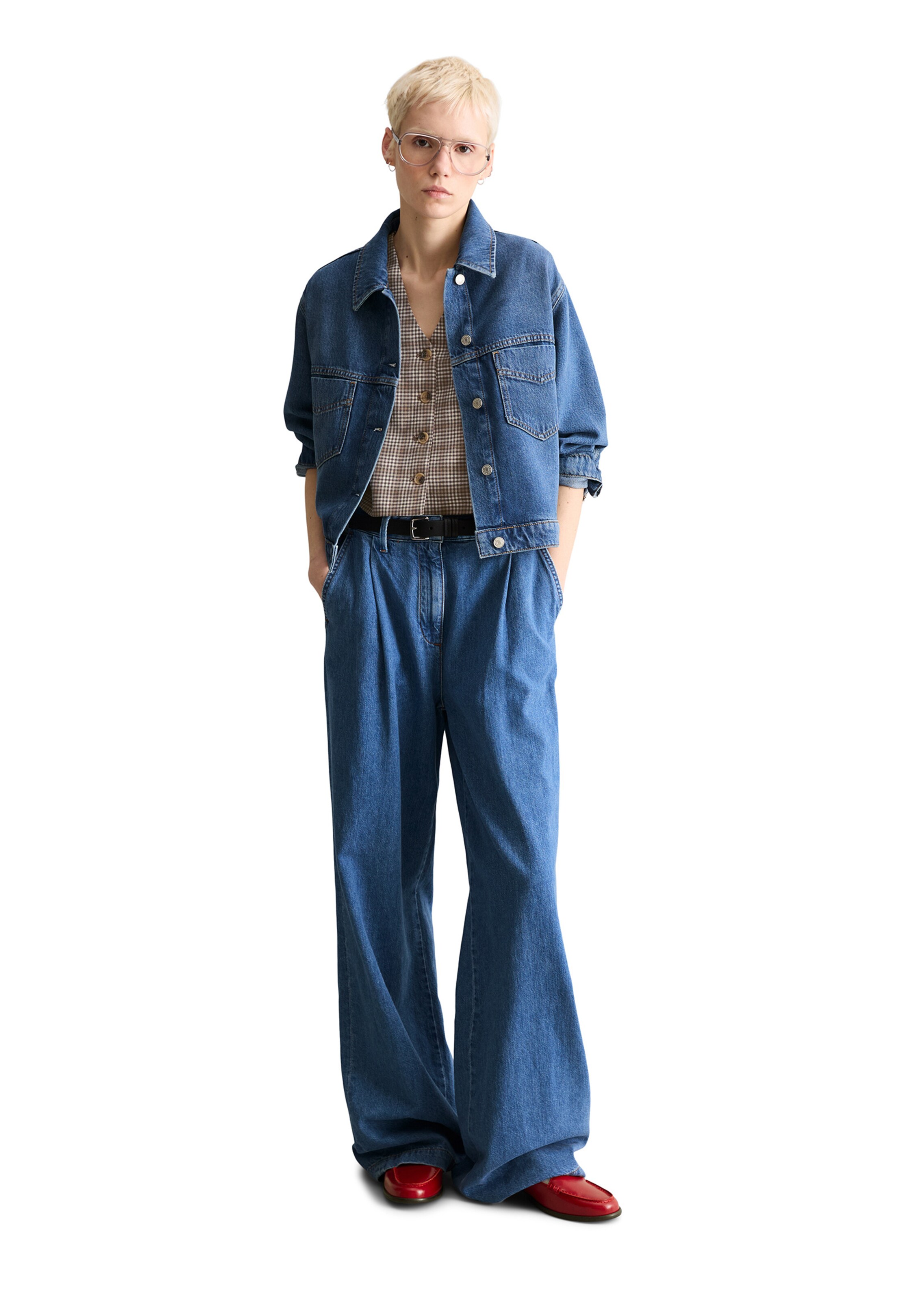 Veste mi-saison Marc O'Polo DENIM en bleu