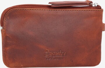 Esquire Key Ring 'Dallas' in Brown