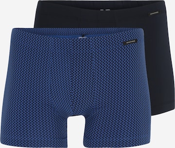 SCHIESSER - Calzoncillo boxer en azul: frente