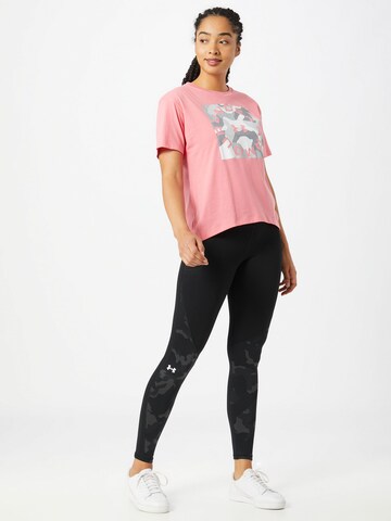 Tricou funcțional de la UNDER ARMOUR pe roz