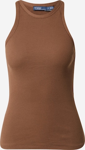 Polo Ralph Lauren Top w kolorze brązowy: przód