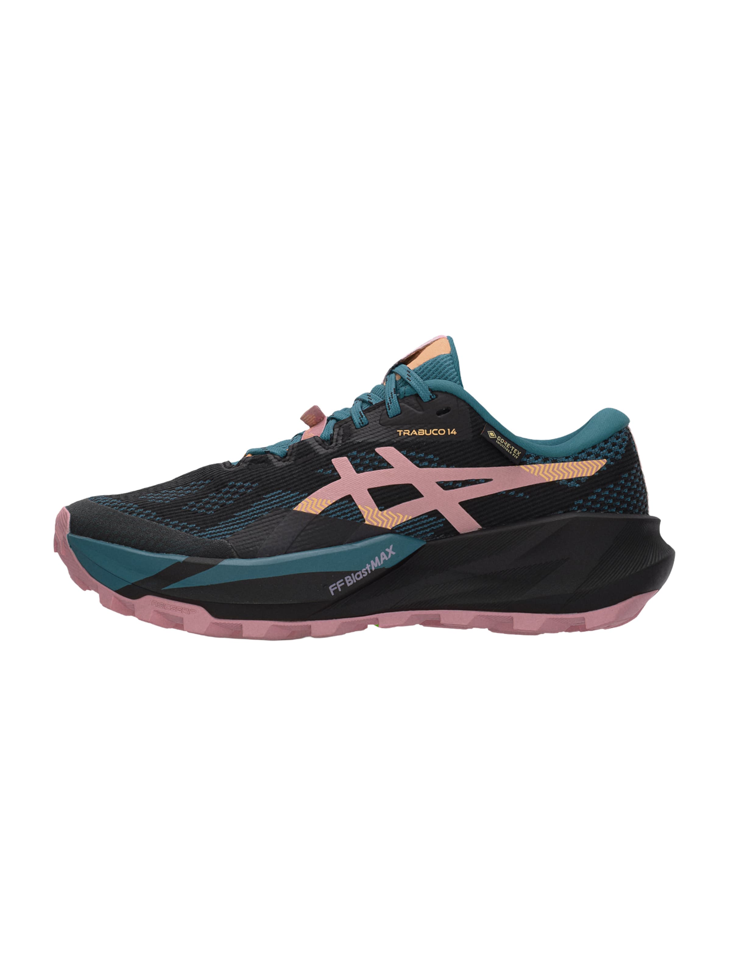 ASICS Running Shoes 'TRABUCO 14' in Black: front
