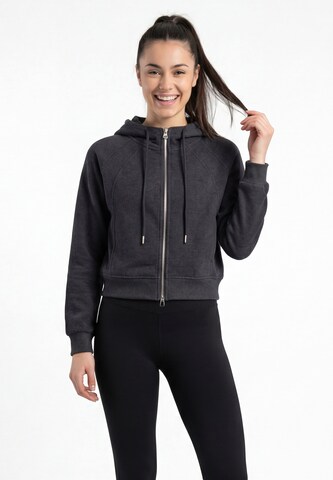 myMo ATHLSR Sweatshirt 'Athleisure' in Grey: front