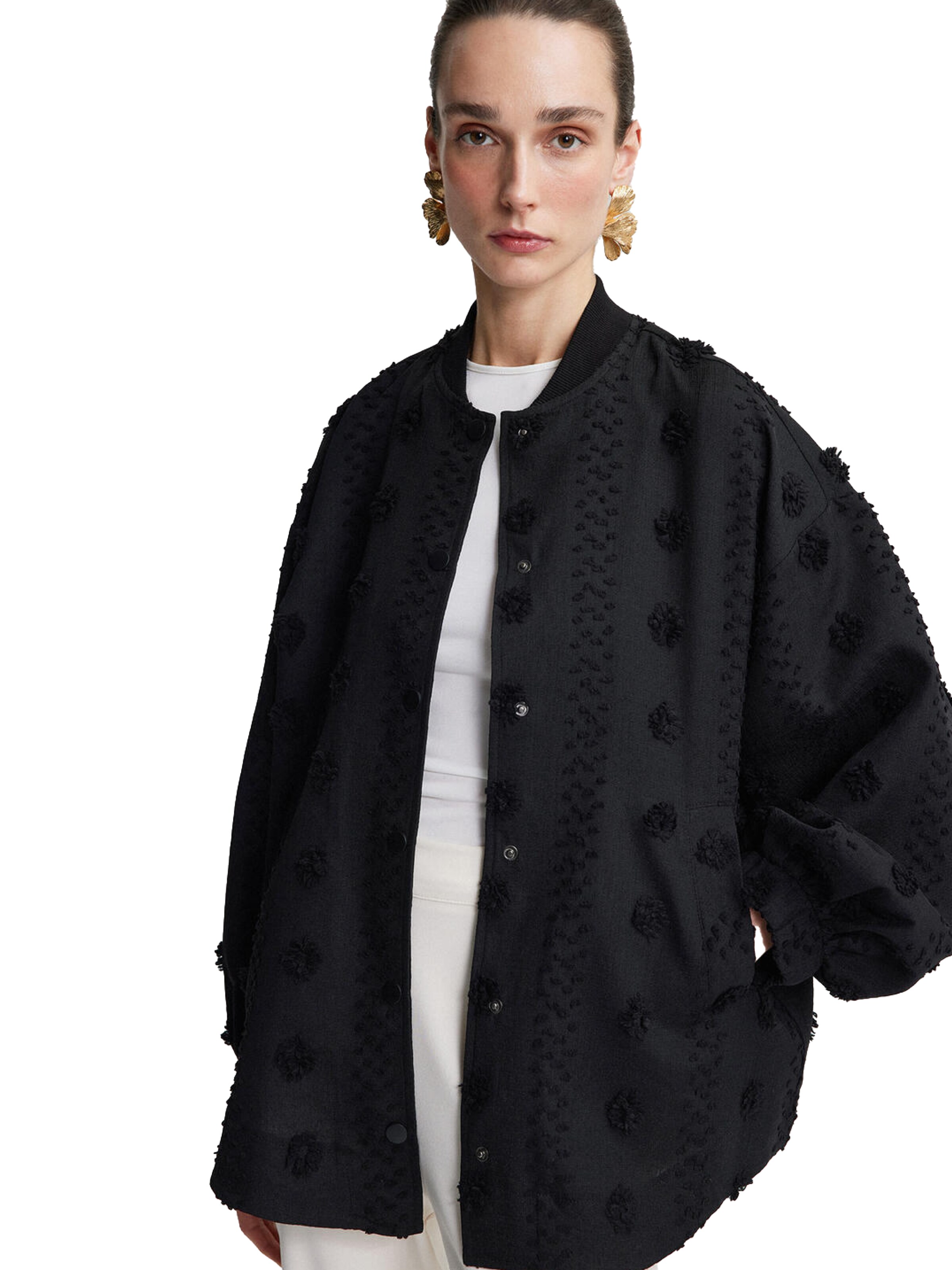 Touche Prive Between-Season Jacket in Black