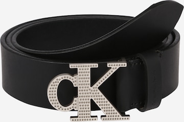 Calvin Klein Jeans Belt in Black: front