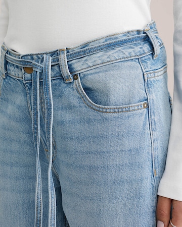 WE Fashion Широкий Джинсы в Синий