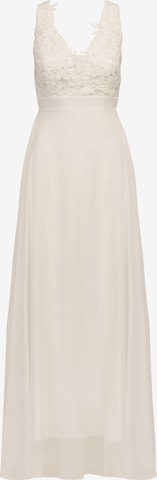 Kraimod Evening Dress in White: front