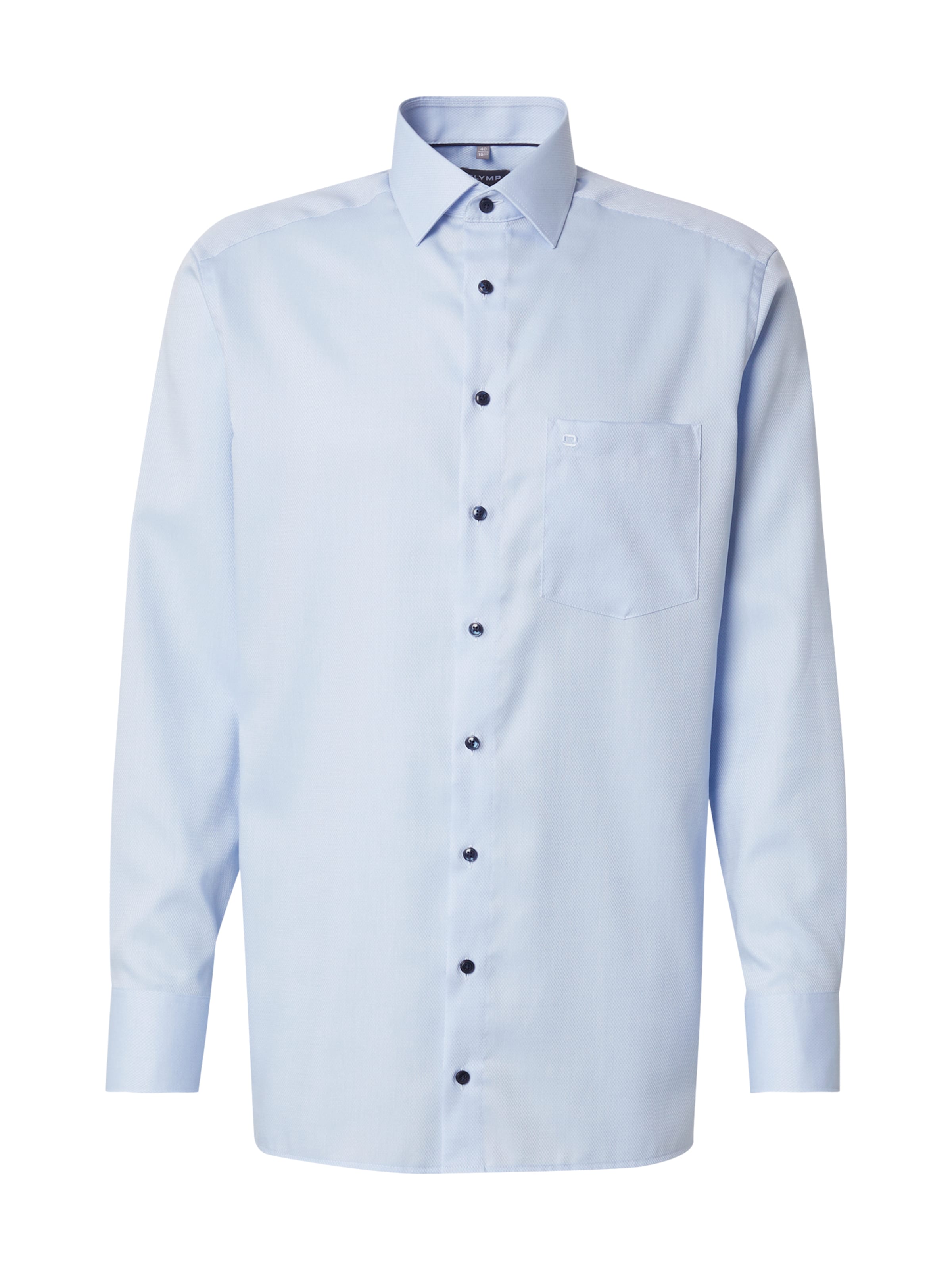 OLYMP Regular fit Πουκάμισο σε μπλε: μπροστά