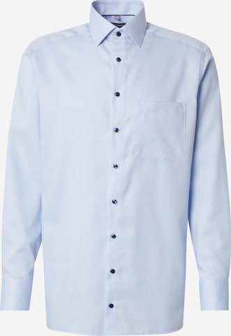 Chemise OLYMP en bleu : devant
