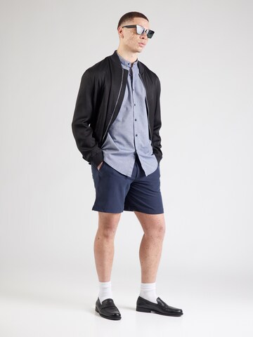 BOSS Regular fit Overhemd 'Race' in Blauw