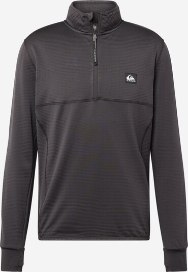 QUIKSILVER Sports sweatshirt 'STEEP POINT' in Anthracite / Black / White, Item view