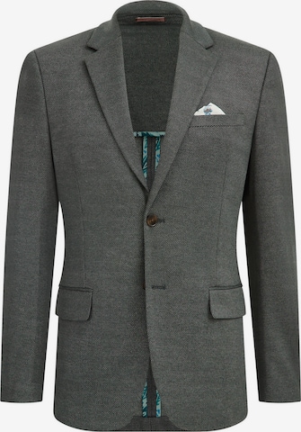 WE Fashion Слим Деловой пиджак в Серый: спереди