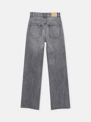 Regular Jeans de la Pull&Bear pe gri