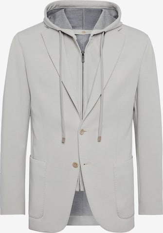 Coupe regular Veste de costume 'Madison' Boggi Milano en beige : devant