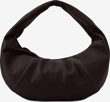 Les Visionnaires Schoudertas 'Greta' in Bruin: voorkant