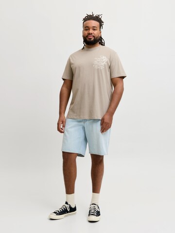 T-Shirt 'JOROriental' Jack & Jones Plus en vert